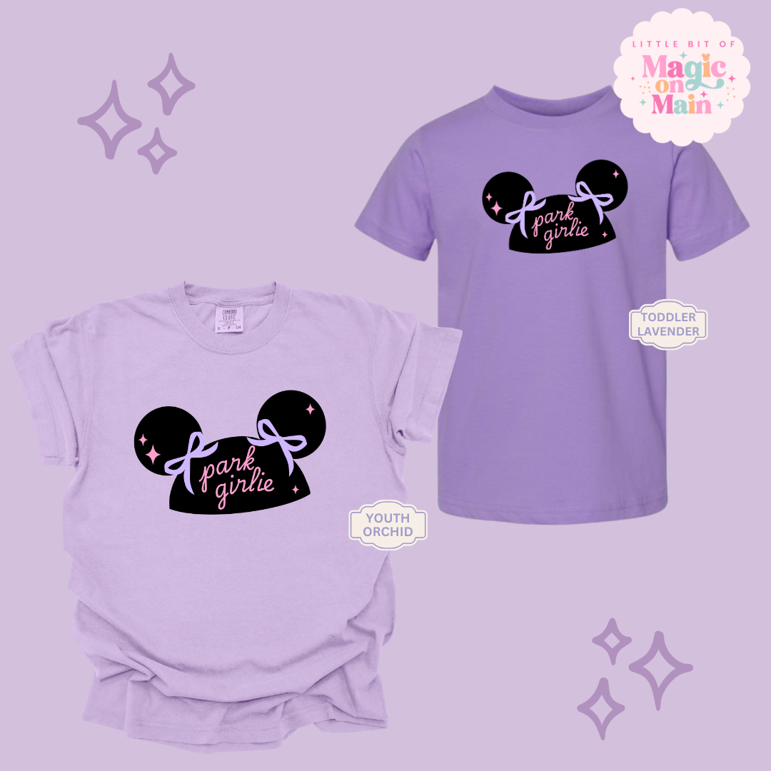 PRINTED PARK GIRLIE HAT - EXCLUSIVE TO MoM - YOUTH/TODDLER T-SHIRT