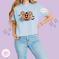 PRINTED ORANGE PUMPKIN - EXCLUSIVE TO MoM - WOMENS BOXY T-SHIRT