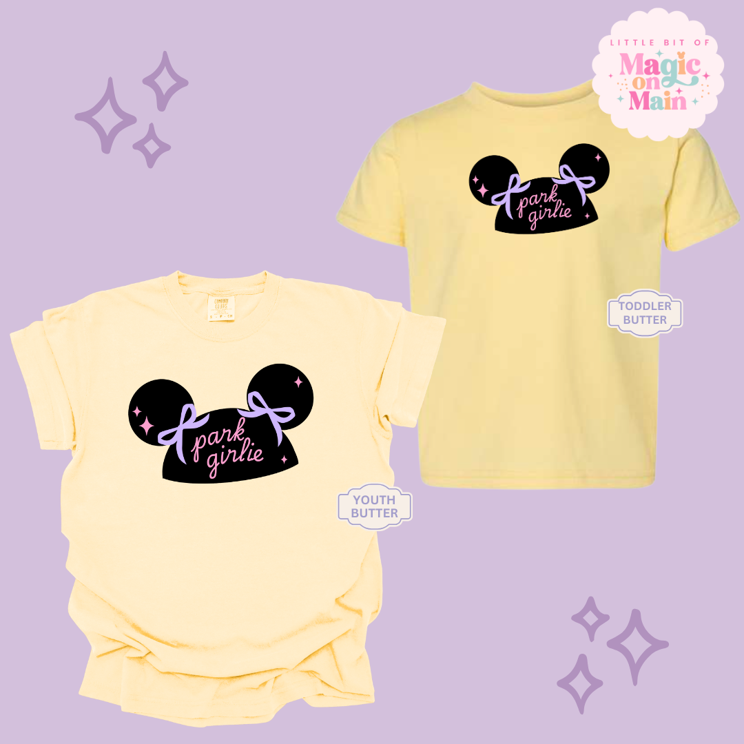 PRINTED PARK GIRLIE HAT - EXCLUSIVE TO MoM - YOUTH/TODDLER T-SHIRT