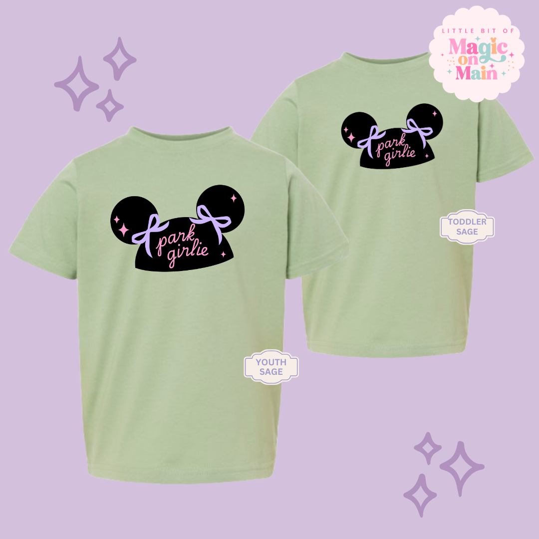 PRINTED PARK GIRLIE HAT - EXCLUSIVE TO MoM - YOUTH/TODDLER T-SHIRT
