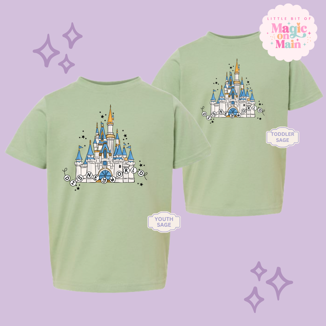 PRINTED DWORLD CASTLE - YOUTH/TODDLER