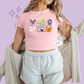 PRINTED THIS IS HALLOWEEN - EXCLUSIVE TO MoM - WOMENS CROPPED RIBBED BABY TEE