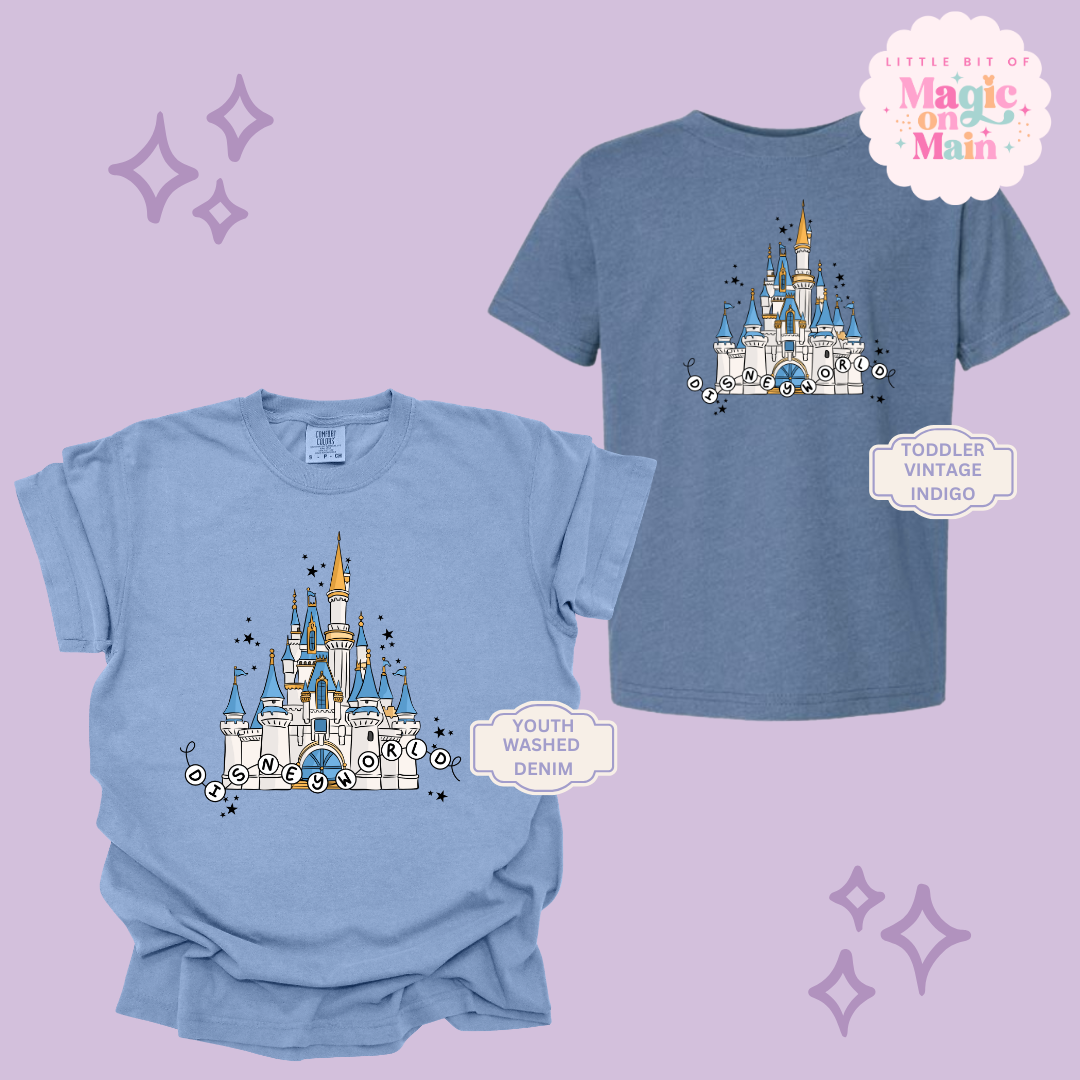 PRINTED DWORLD CASTLE - YOUTH/TODDLER