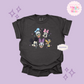 EMBROIDERED MICKEY AND FRIENDS - ADULT T-SHIRT