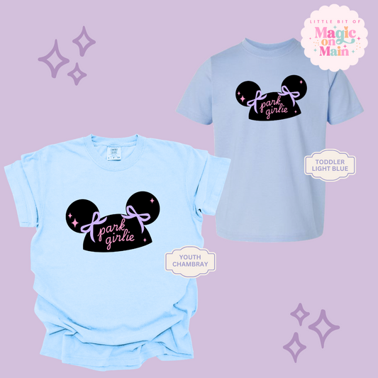 PRINTED PARK GIRLIE HAT - EXCLUSIVE TO MoM - YOUTH/TODDLER T-SHIRT