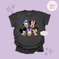 PRINTED MICKEY AND FRIENDS - ADULT T-SHIRT