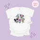 EMBROIDERED MICKEY AND FRIENDS - ADULT T-SHIRT