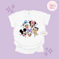 PRINTED MICKEY AND FRIENDS - ADULT T-SHIRT