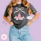 PRINTED CASTLE - WOMENS BOXY T-SHIRT