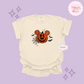EMBROIDERED ORANGE PUMPKIN - EXCLUSIVE TO MoM - ADULT T-SHIRT