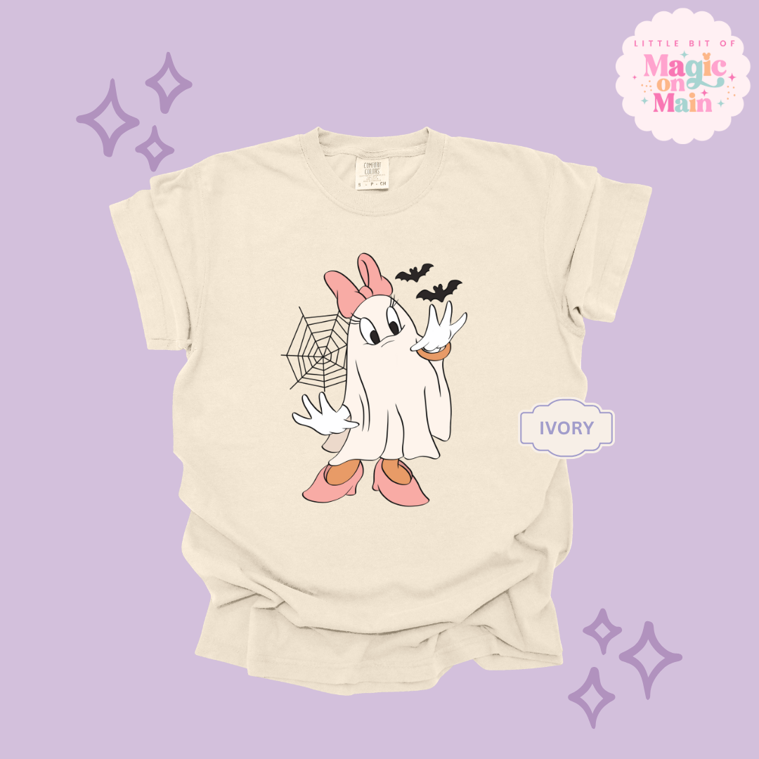 PRINTED GHOST DAISY - ADULT T-SHIRT