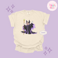 PRINTED MALEFICENT MINNIE - ADULT T-SHIRT