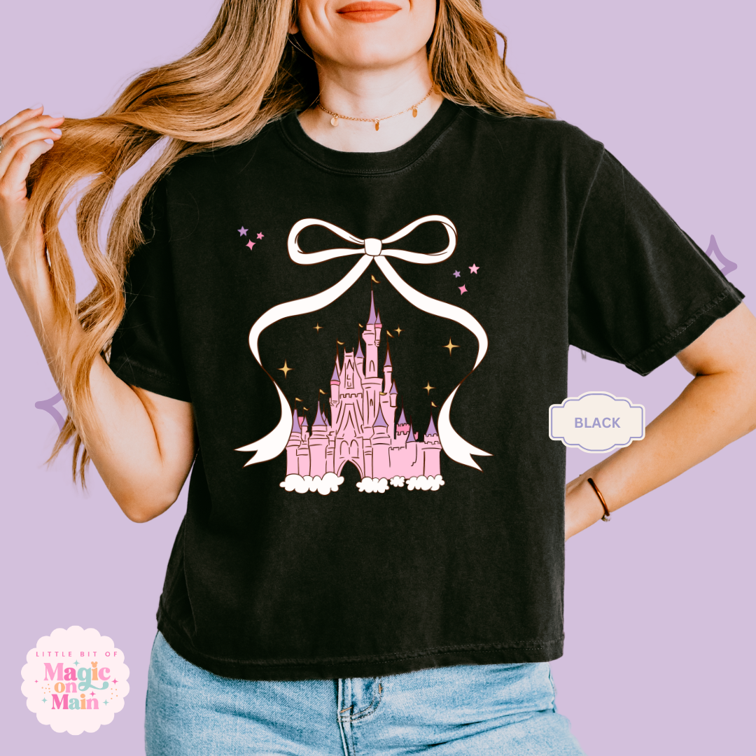 PRINTED CASTLE - WOMENS BOXY T-SHIRT