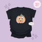 PRINTED ORANGE BIRD PUMPKIN - ADULT T-SHIRT