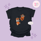 EMBROIDERED CHIPMUNKS - ADULT T-SHIRT