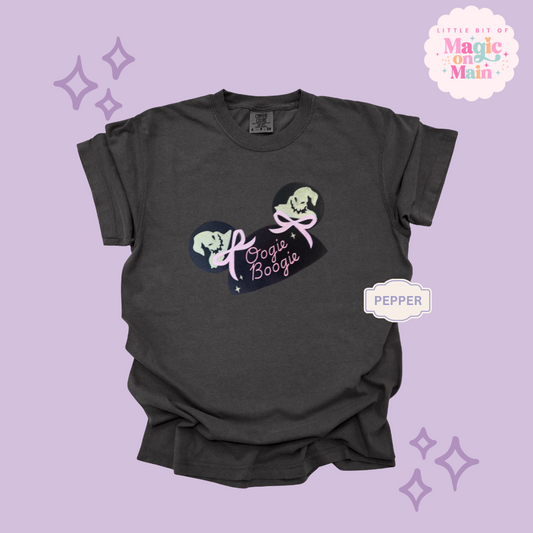 EMBROIDERED BOOGIE BASH - EXCLUSIVE TO MOM - ADULT T-SHIRT