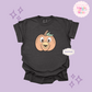 PRINTED ORANGE BIRD PUMPKIN - ADULT T-SHIRT
