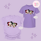 PRINTED MICKEY & MINNIE CHRISTMAS - YOUTH/TODDLER