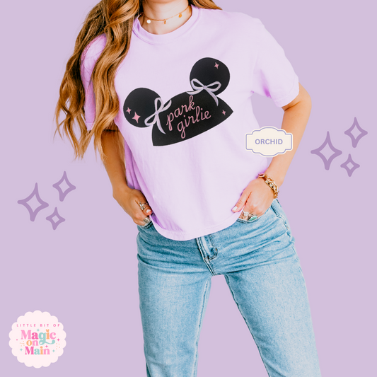 EMBROIDERED PARK GIRLIE HAT - EXCLUSIVE TO MoM - WOMENS BOXY T-SHIRT
