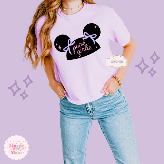 PRINTED PARK GIRLIE HAT - EXCLUSIVE TO MoM - WOMENS BOXY T-SHIRT