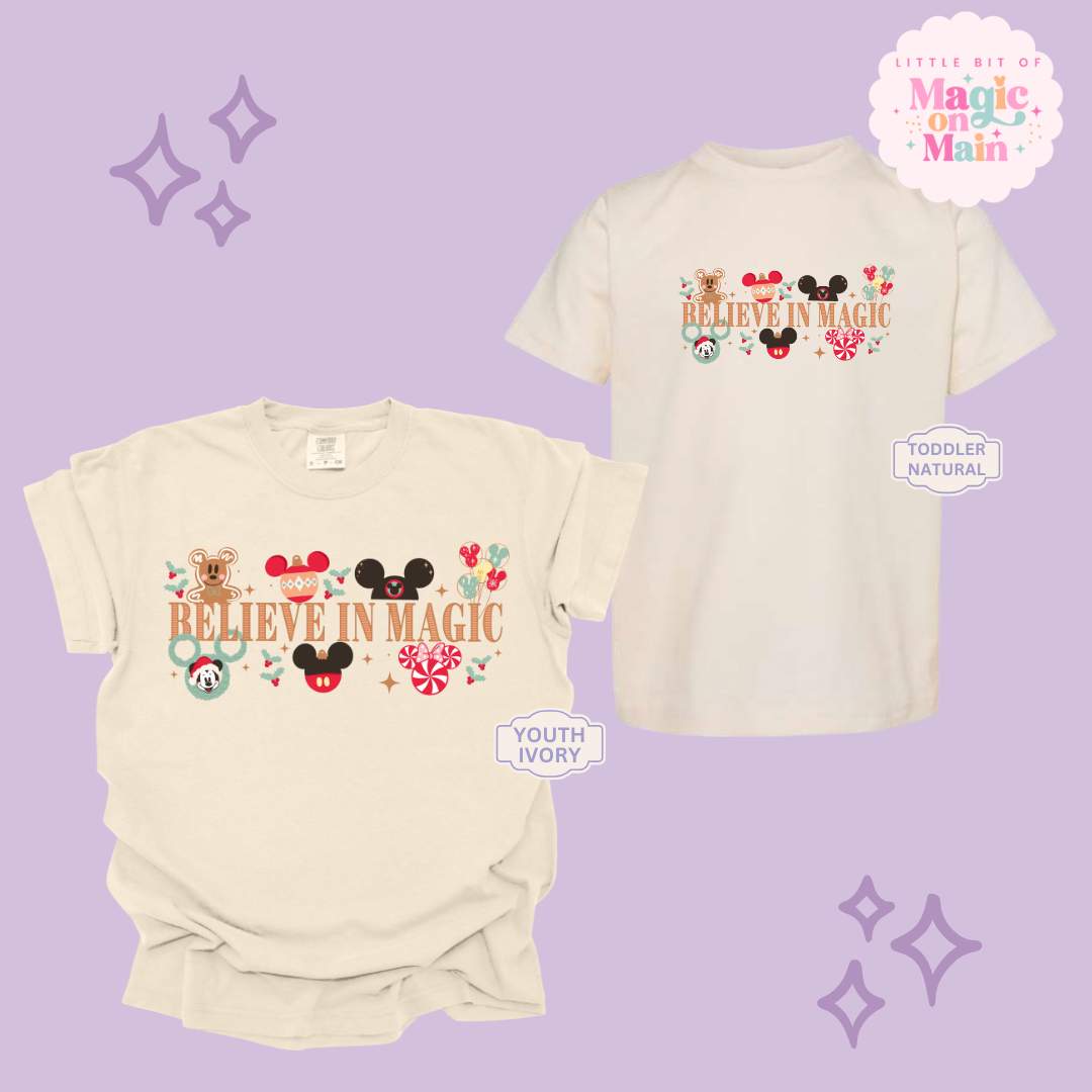 PRINTED BELIEVE IN MAGIC - EXCLUSIVE TO MoM - YOUTH/TODDLER