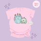 PRINTED MONSTER PUMPKINS - ADULT T-SHIRT
