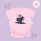 PRINTED MALEFICENT MINNIE - ADULT T-SHIRT
