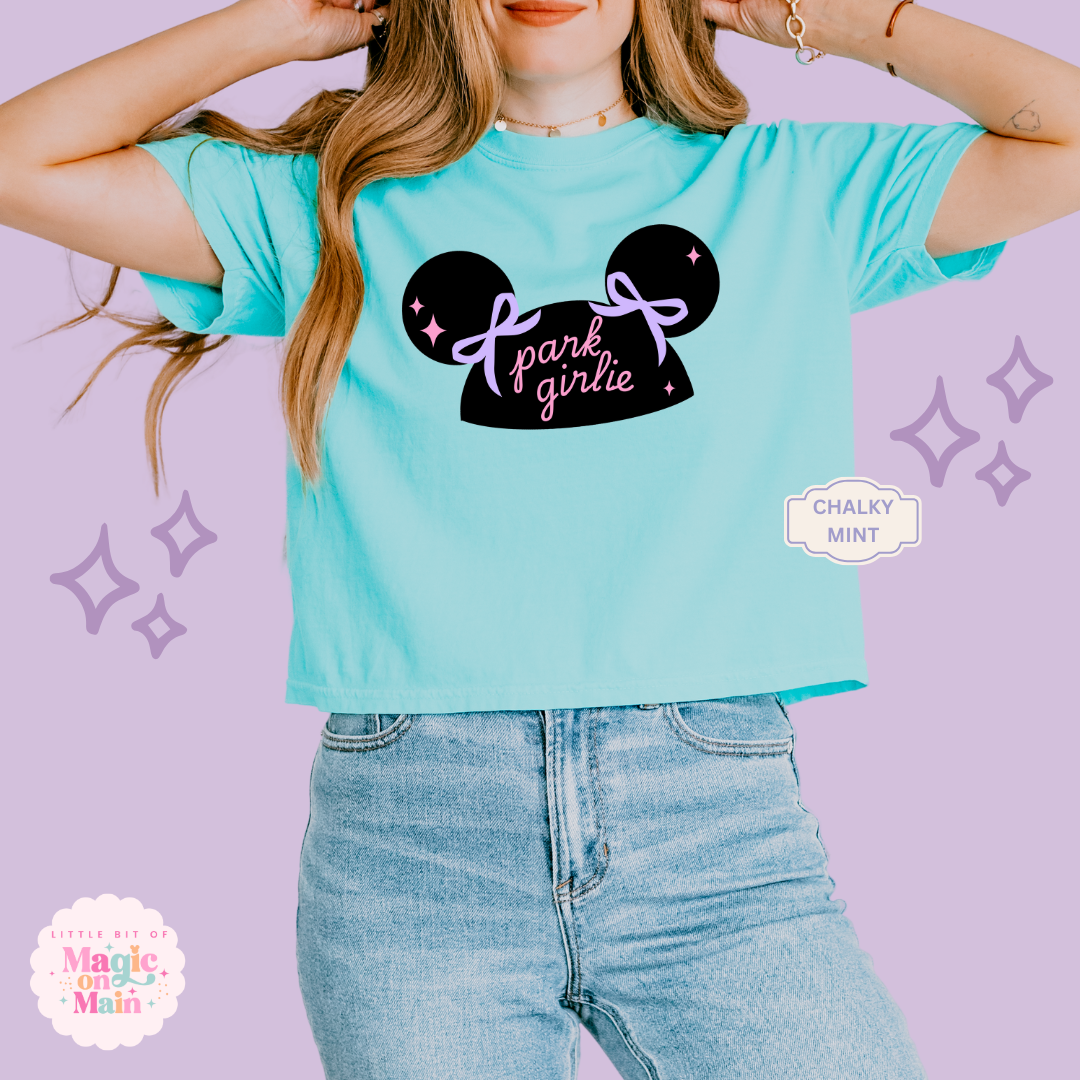 PRINTED PARK GIRLIE HAT - EXCLUSIVE TO MoM - WOMENS BOXY T-SHIRT