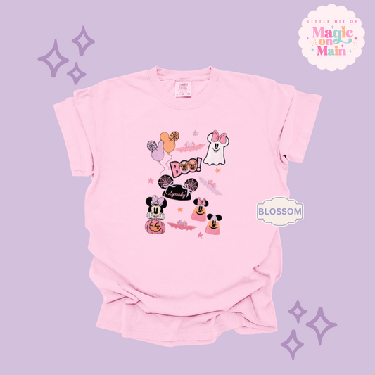 EMBROIDERED SPOOKY ELEMENTS - EXCLUSIVE TO MOM - ADULT T-SHIRT