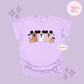 PRINTED 3 MICKEY GHOSTS  - ADULT T-SHIRT