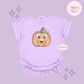 PRINTED ORANGE BIRD PUMPKIN - ADULT T-SHIRT