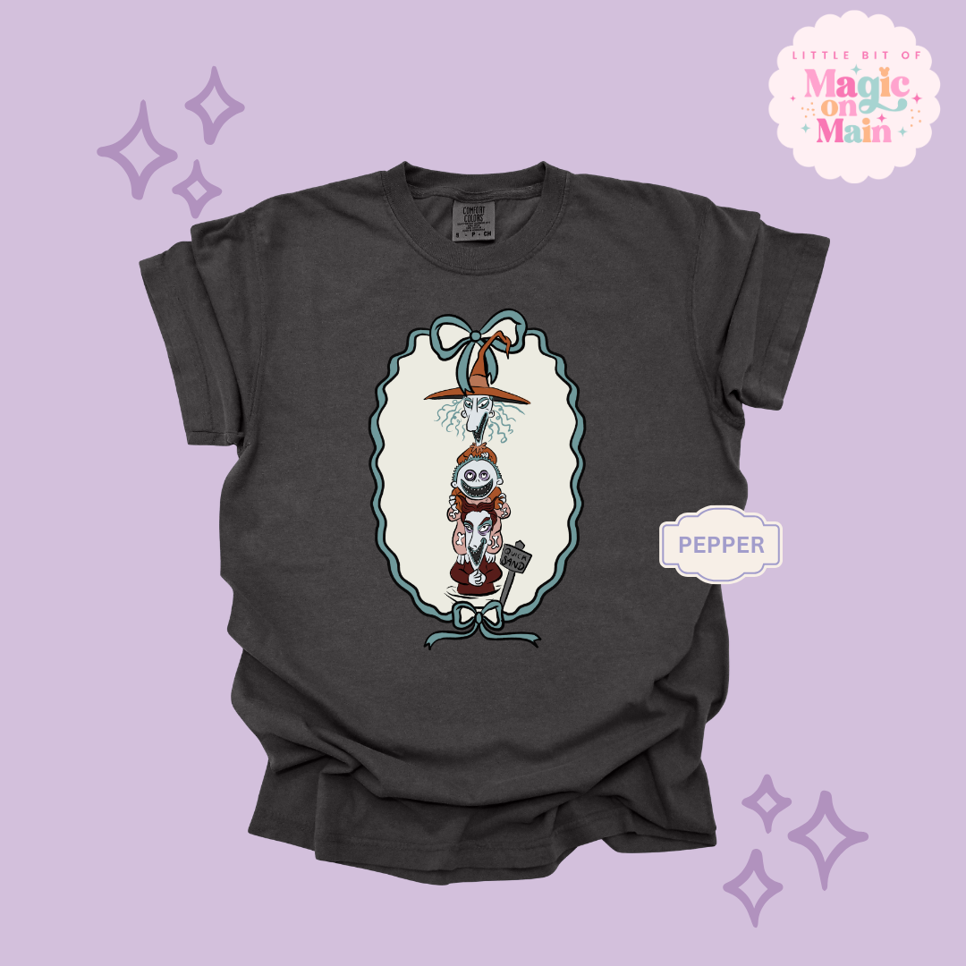 PRINTED LOCK SHOCK BARREL - ADULT T-SHIRT