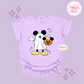 PRINTED MICKEY GHOST - ADULT T-SHIRT