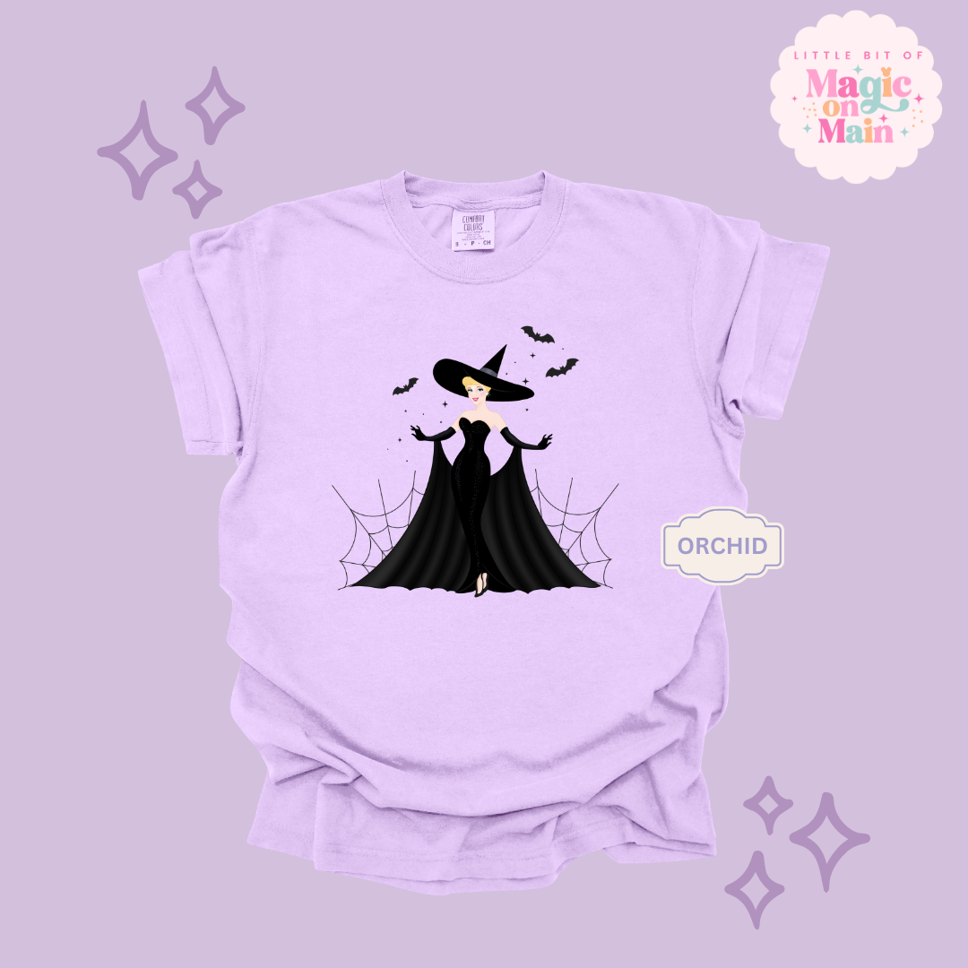 PRINTED SPOOKY CINDY - ADULT T-SHIRT
