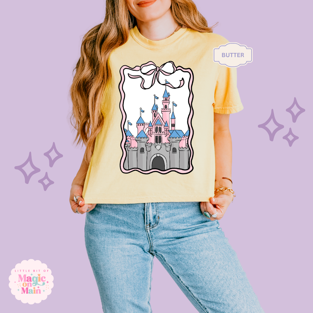 PRINTED DLAND COQUETTE - WOMENS BOXY T-SHIRT