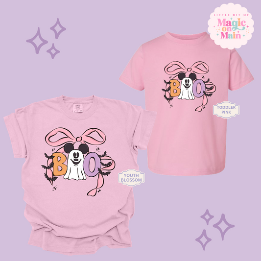 PRINTED BOO (no text) - YOUTH/TODDLER