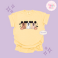 PRINTED 3 MICKEY GHOSTS  - ADULT T-SHIRT
