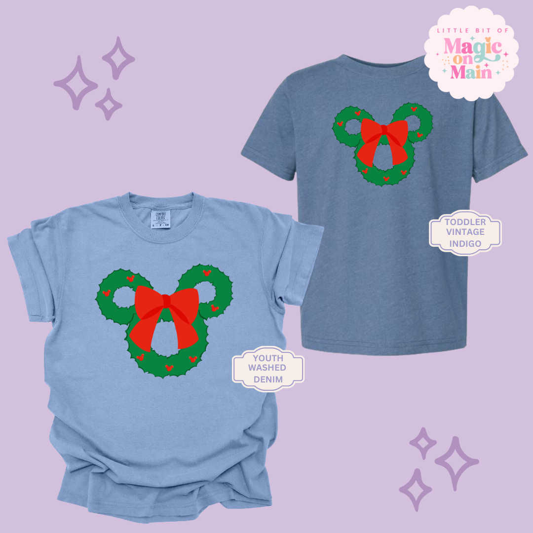 PRINTED MICKEY WREATH - EXCLUSIVE TO MoM - YOUTH/TODDLER