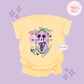 PRINTED NEON HALLOWEEN MICKEY - ADULT T-SHIRT