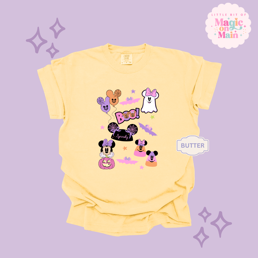 PRINTED SPOOKY ELEMENTS - EXCLUSIVE TO MoM - ADULT T-SHIRT