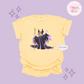 PRINTED MALEFICENT MINNIE - ADULT T-SHIRT