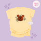 EMBROIDERED ORANGE PUMPKIN - EXCLUSIVE TO MoM - ADULT T-SHIRT