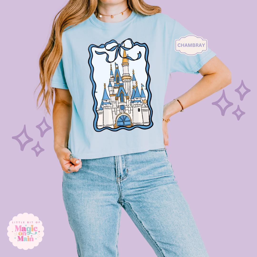 PRINTED DWORLD COQUETTE - WOMENS BOXY T-SHIRT