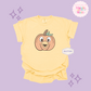 PRINTED ORANGE BIRD PUMPKIN - ADULT T-SHIRT