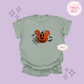 EMBROIDERED ORANGE PUMPKIN - EXCLUSIVE TO MoM - ADULT T-SHIRT