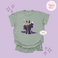 PRINTED MALEFICENT MINNIE - ADULT T-SHIRT