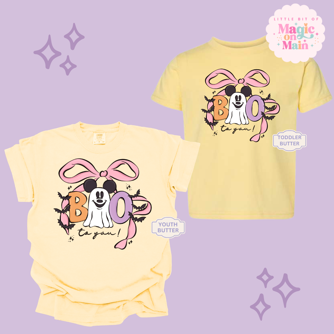 PRINTED BOO (no text) - YOUTH/TODDLER