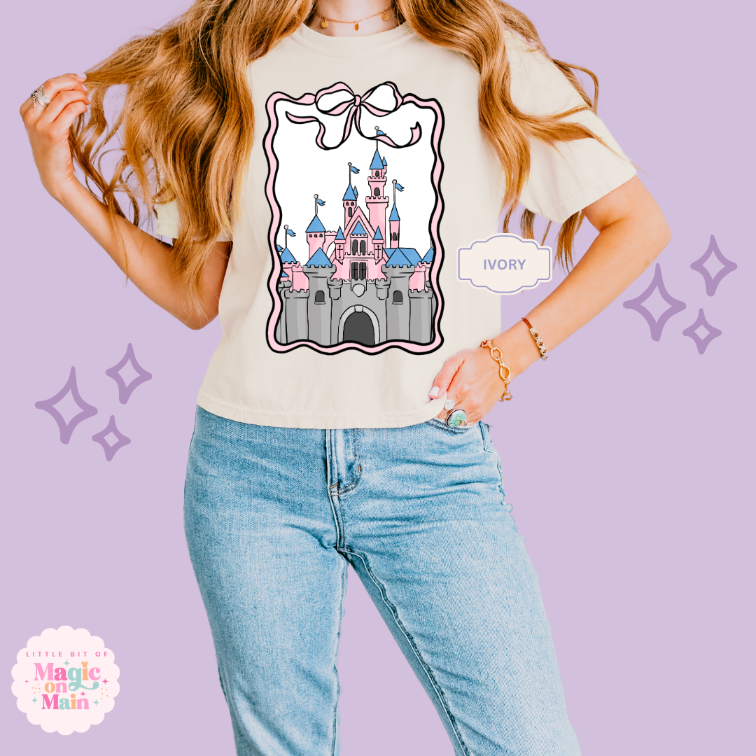 PRINTED DLAND COQUETTE - WOMENS BOXY T-SHIRT