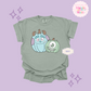 PRINTED MONSTER PUMPKINS - ADULT T-SHIRT