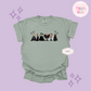 PRINTED SPOOKY PRINCESSES - ADULT T-SHIRT
